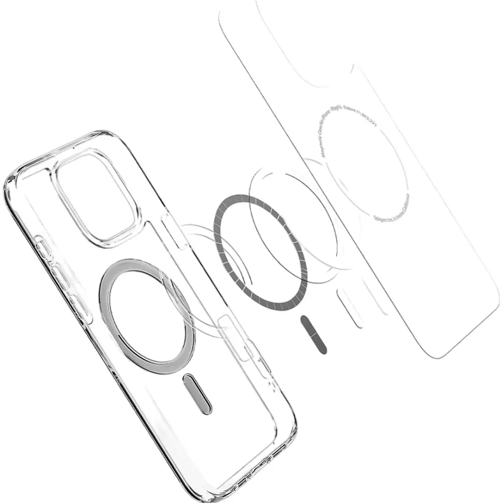 Чохол Spigen Ultra Hybrid with MagSafe для Apple iPhone 16 Pro Max Graphite (ACS07999) [117146] - фото 8