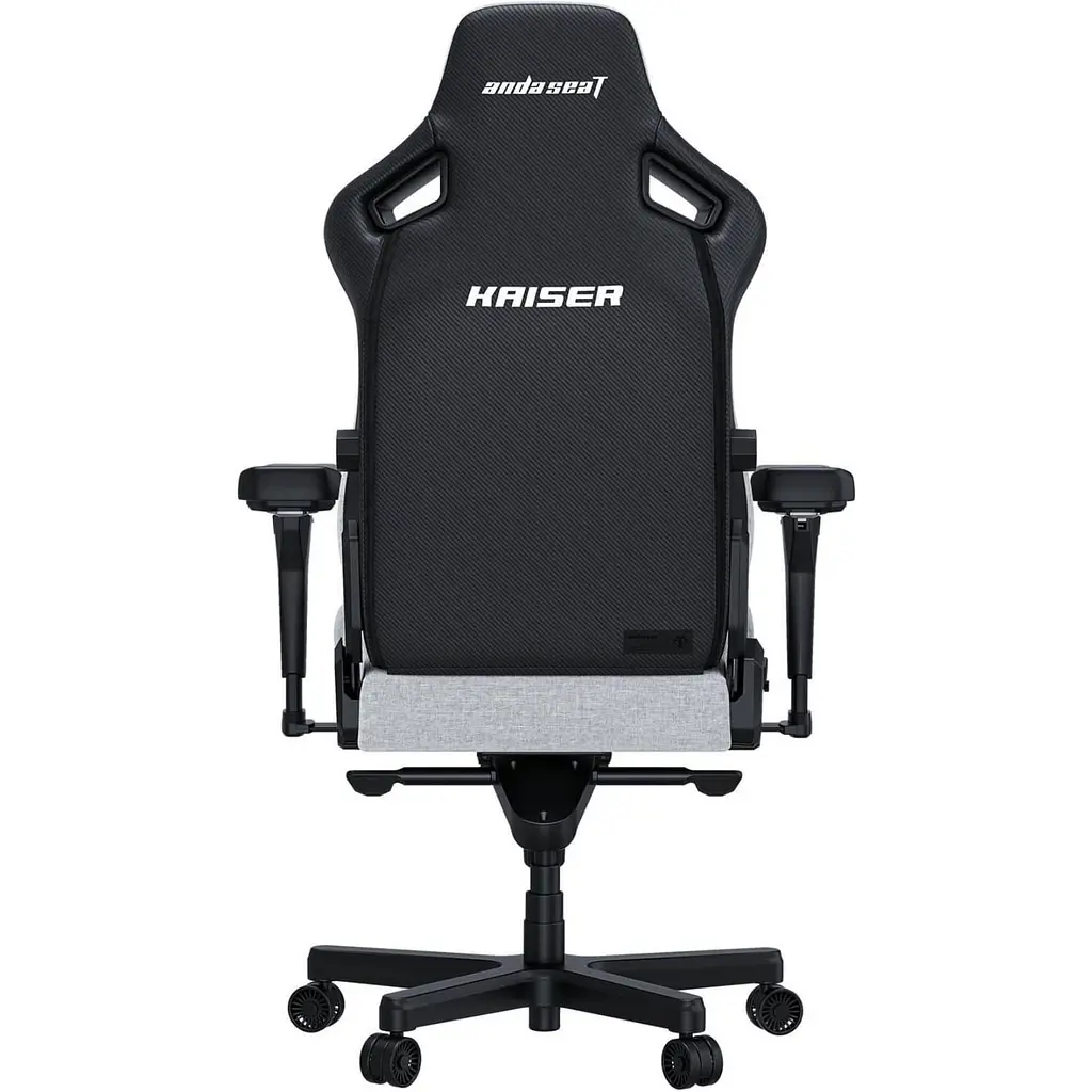 Ігрове крісло Anda Seat Kaiser 4 Size L Grey Fabric (AD12YDDC-L-20-G-CF) - фото 7
