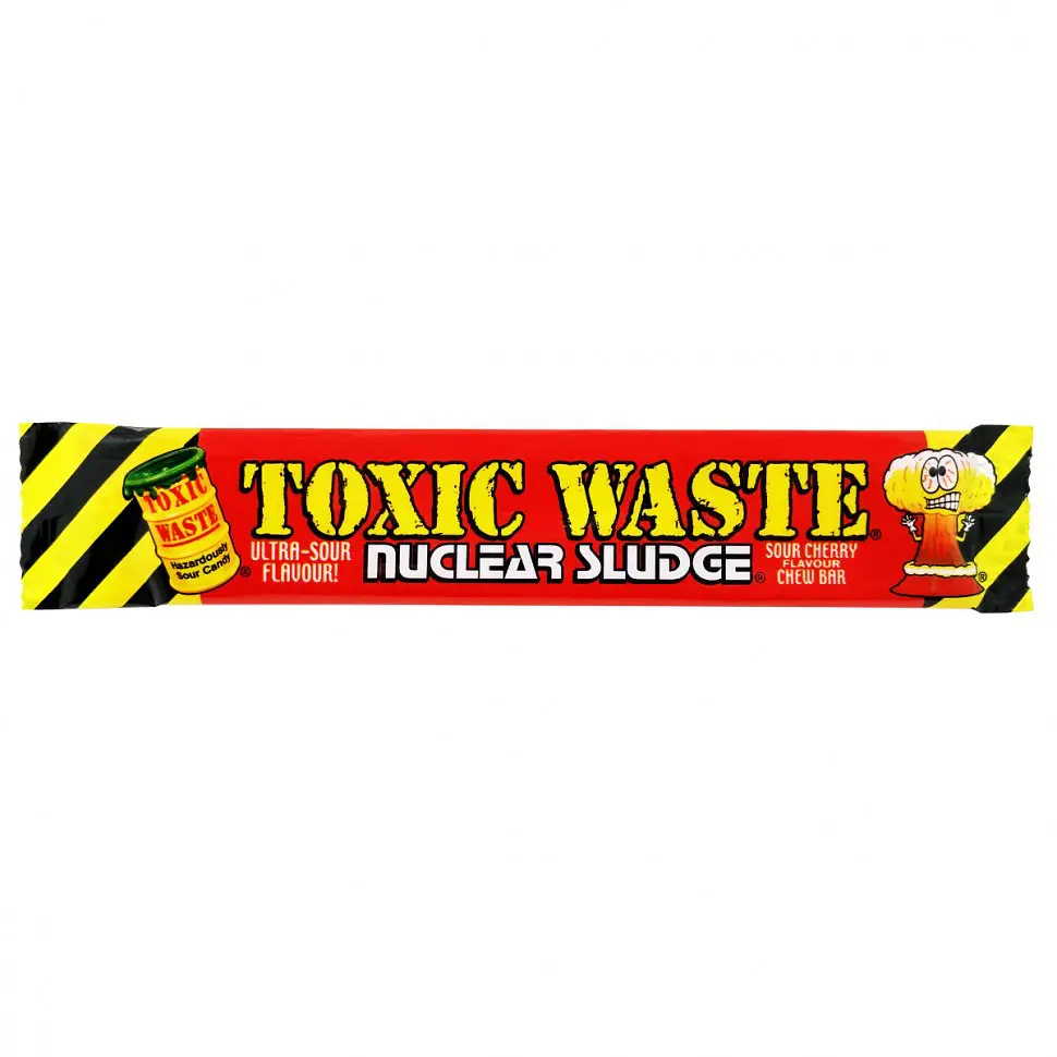 Жувальна цукерка Toxic Waste Cherry 20g