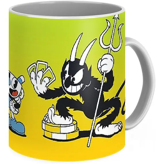 Кухоль GeekLand Cuphead Чашкоголовий Чашко-голові брати CH 02.04 330 мл різнобарвний - фото 2