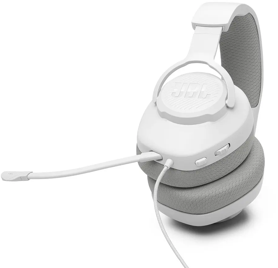 Навушники JBL ігрові для ПК PS5 Xbox Nintendo QUANTUM 100M2 ( QTUM100M2WHT) білі - фото 5