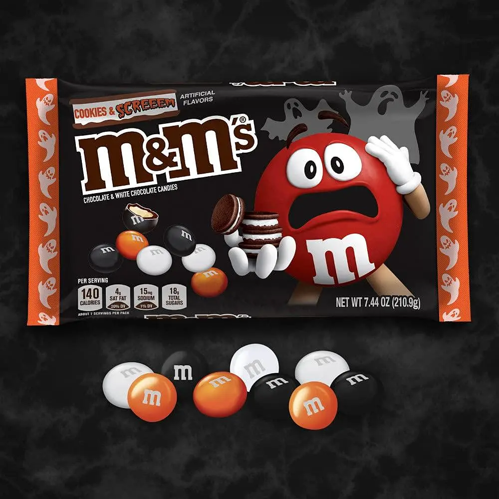 Драже M&M'S Halloween Cookies & Screem Chocolate 210.9g - фото 2