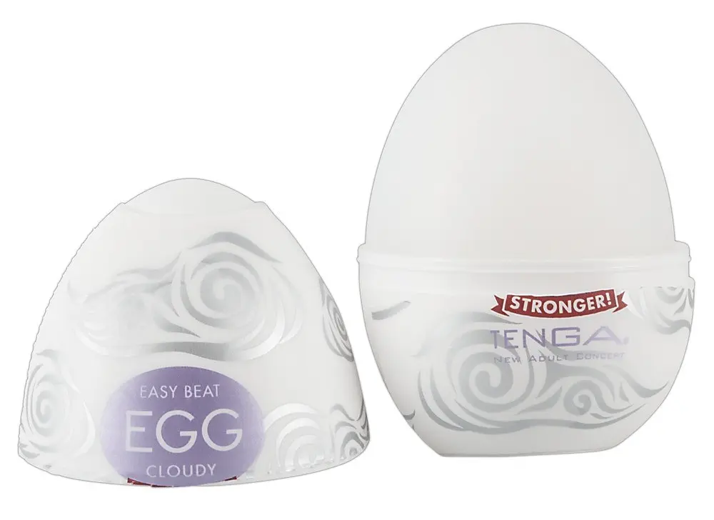 Мастурбатор яйцо Tenga Egg Hard Boiled Cloudy белый - фото 2