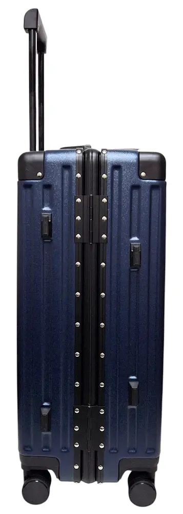 Валіза середня M Madisson Snowball 66503 M 64x43x26 см 100% полікарбонат на клямках Темно-синій - фото 5
