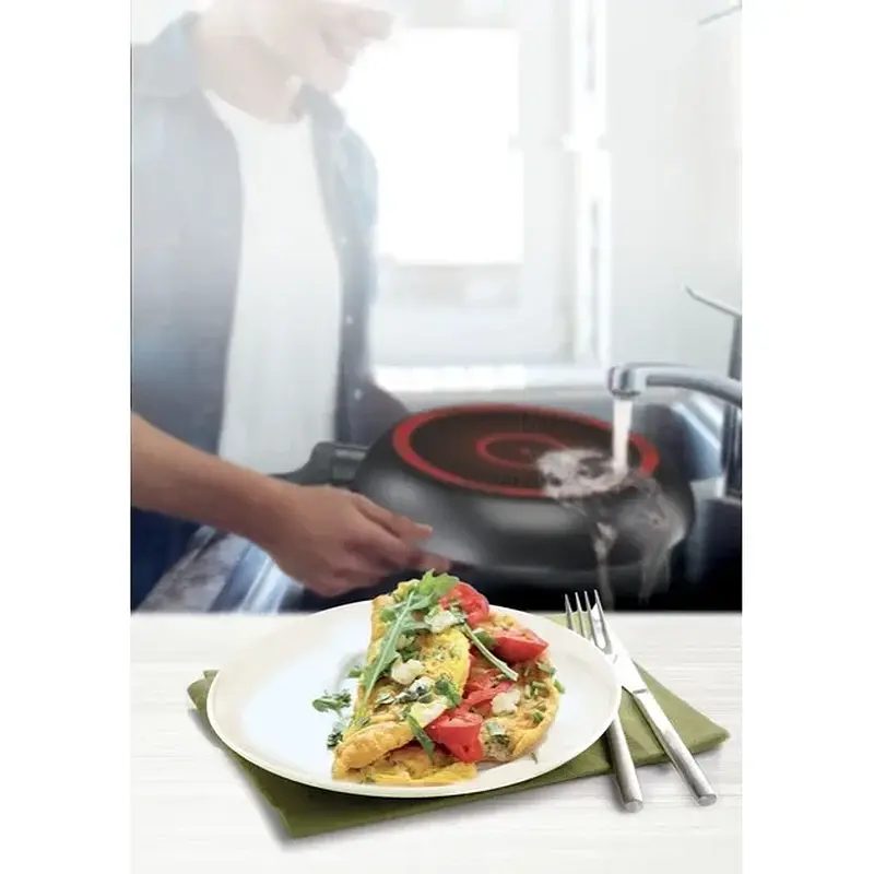 Сковорода TEFAL B5670653 б/кр 28 см Simply&Clean - фото 12