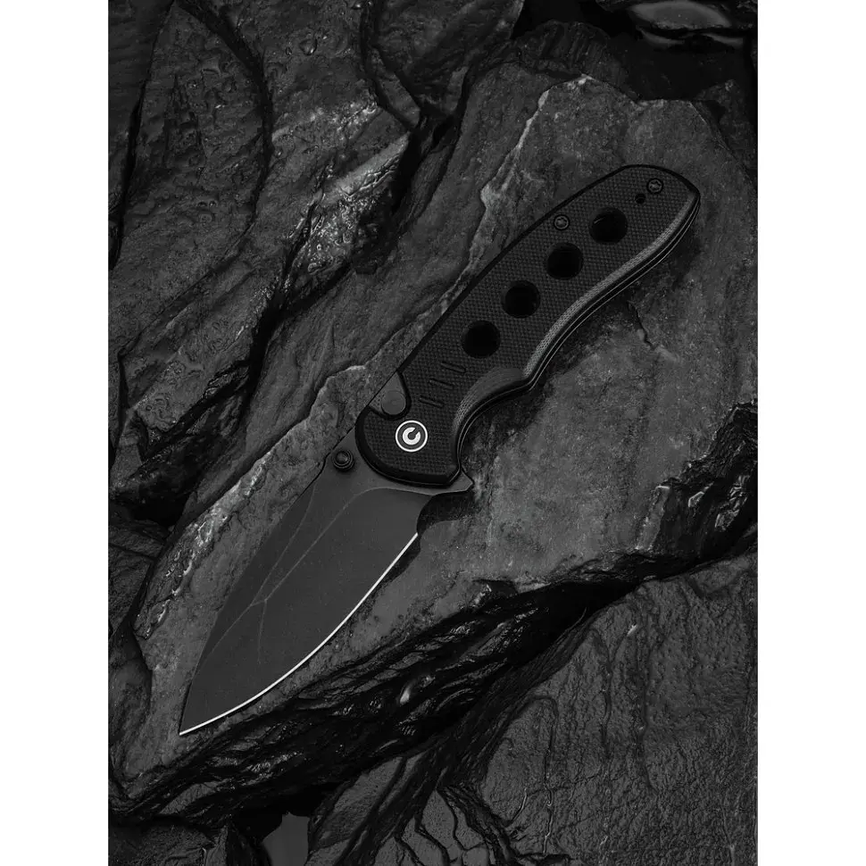 Ніж Civivi Triptych, Darkwash, чорний G10 (C23085B-1) - фото 10
