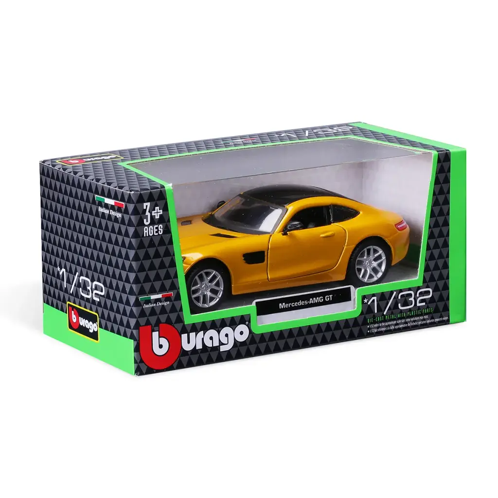 Масштабна модель автомобіля Bburago Mercedes-AMG GT 1:32 (18-43065) - фото 8