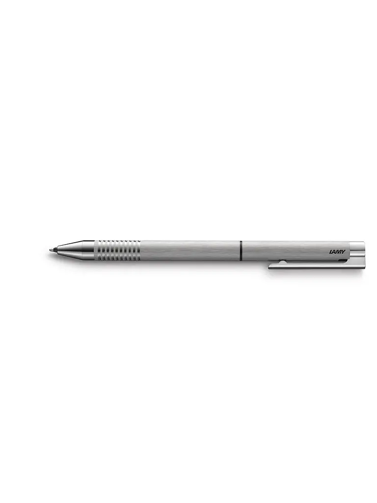 Ручка 2в1 Lamy Logo Матовий Хром (Чорний стрижень M21 1,0 мм + Механічний олівець 0,5 мм) (4001255)