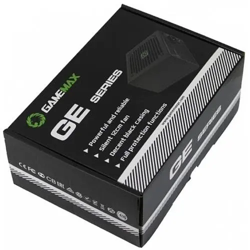 Блок живлення 600 Вт, GE-600, Black, 80+ Basic GameMax teh0028801 - фото 5