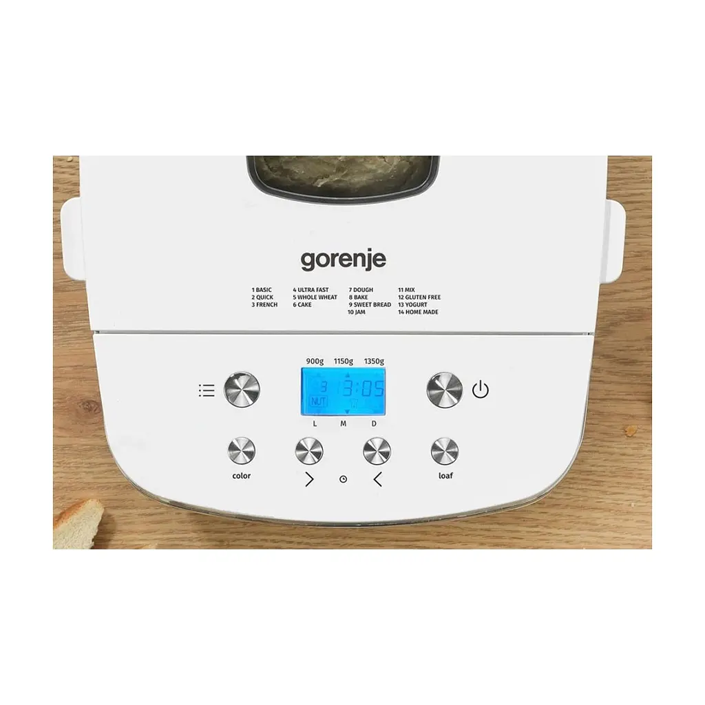 Хлібопічка Gorenje BM1350W - фото 6