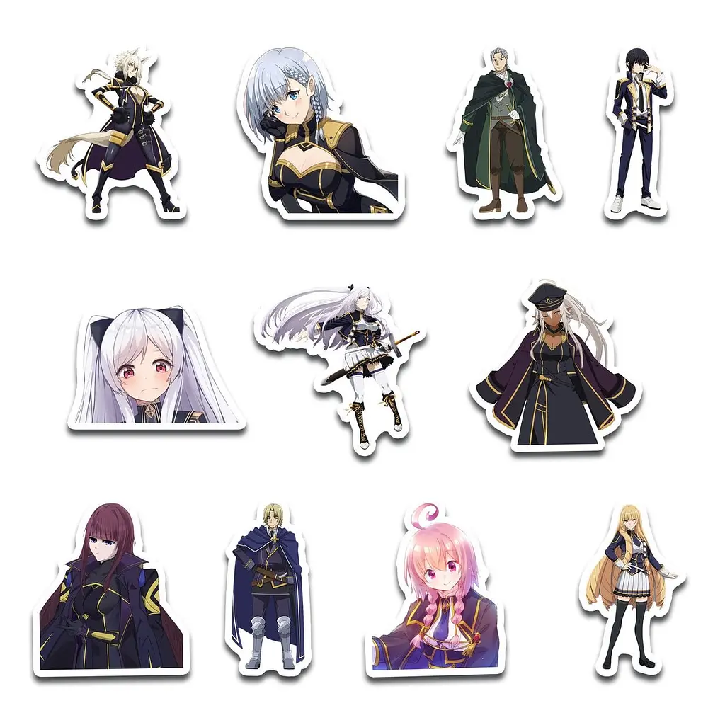 Стикерпак GeekLand The Eminence in Shadow 45 штук (SP TES 01) - фото 5