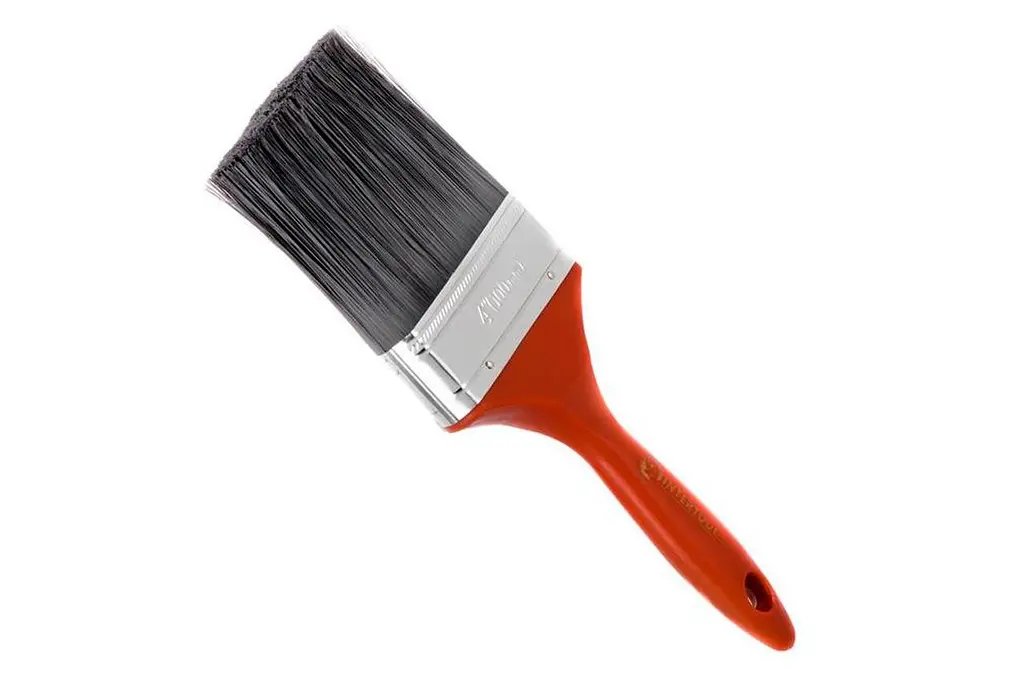 Пензель малярський плоский Intertool лакра 4" - фото 2