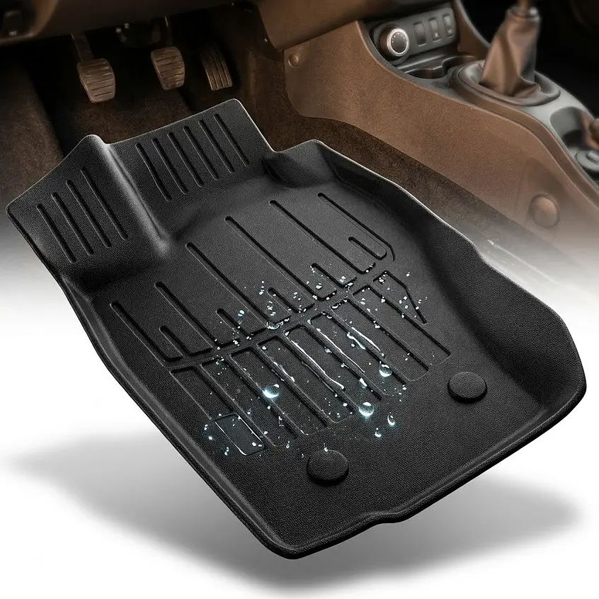 Водійський 3D килимок для Renault Duster (2015-2018) високий борт 1 шт