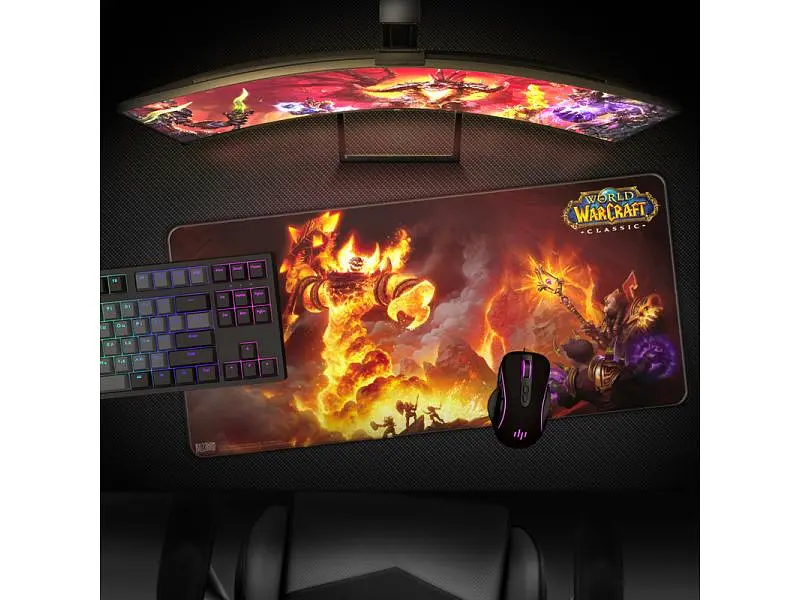 Килимок для миші Blizzard World of Warcraft Classic Ragnaros XL (FBLMPWOWRAGNA21XL) - фото 3