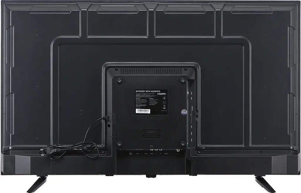 Телевизор Mystery TV 43 MTV-4350FST2 Full HD/Smart/Android 11/2xUSB 2.0/Wi-Fi/Miracast/Black - фото 4