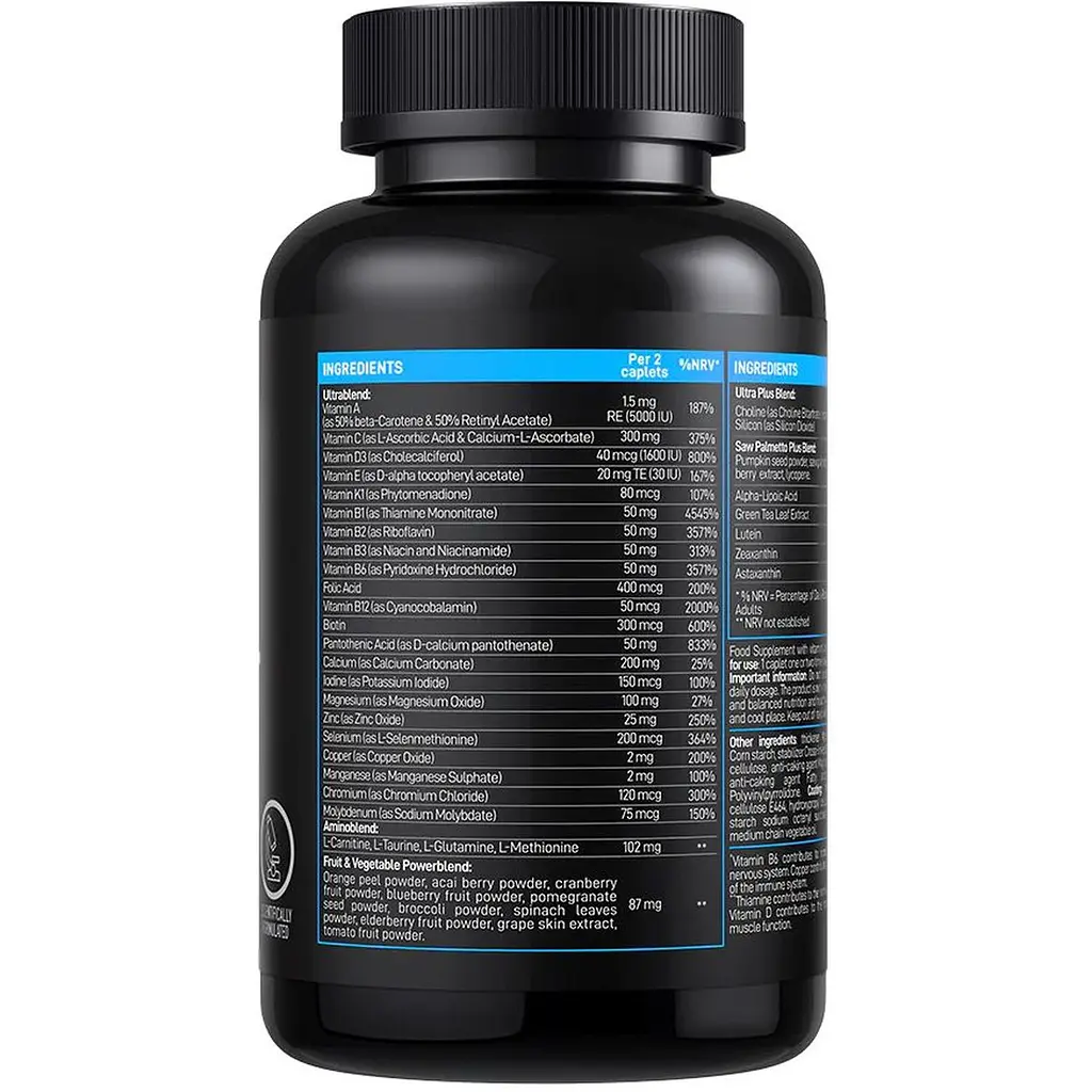 Мультивітамінний комплекс Vplab Ultra Men's Sport Multivitamin 180 капсул - фото 3