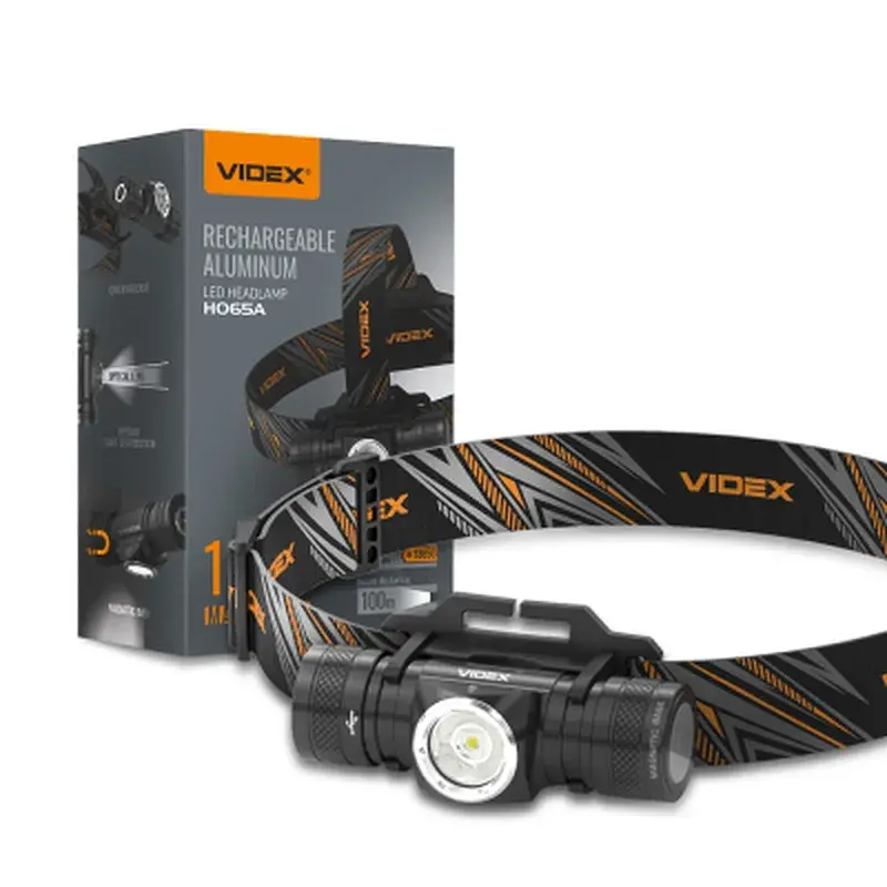 Налобный фонарь Videx VLF-H065A 1200Lm 5000K (VLF-H065A) - фото 2
