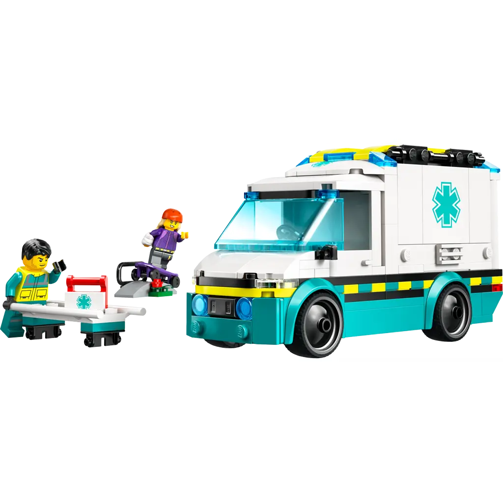 Конструктор LEGO City Швидка допомога 184 деталі (60451) - фото 3