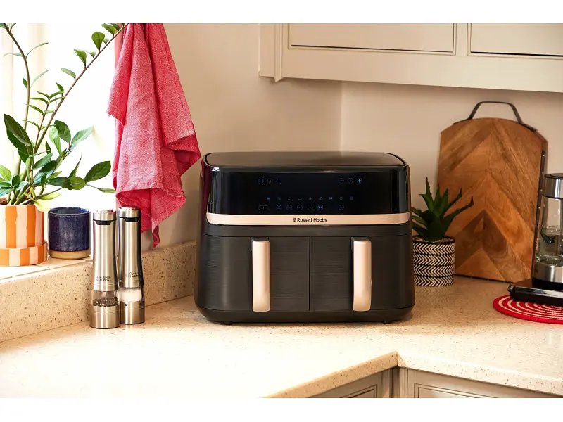 Мультипіч (аерофритюрниця) Russell Hobbs SatisFry DualBaske 27680-56 - фото 9