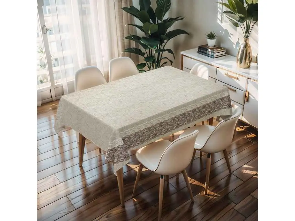 Скатертина DARIANA тканинна основа Прованс PW195-R1466-2 1,37*1м