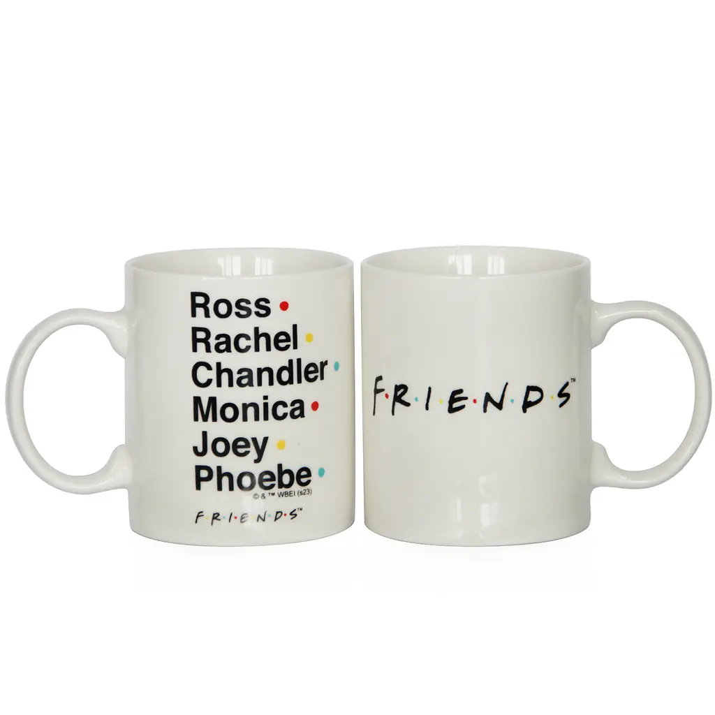 Чашка фарфоровая Warner Bros Цилиндр Friends 350 мл (76001610) - фото 4