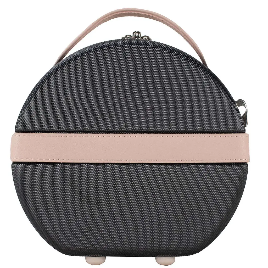 Бьюті-кейс Semi Line 5L Black/Pink Cream (T5671-1), Чорний - фото 5