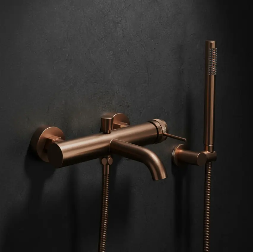 Змішувач для ванни Rea Lungo Grip brushed copper REA-B4567 - фото 3