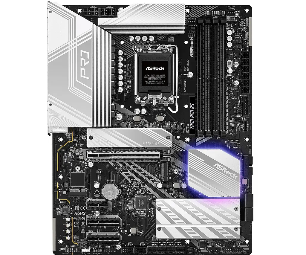 Материнська плата ASRock Z890 Pro RS Socket 1851 - фото 2