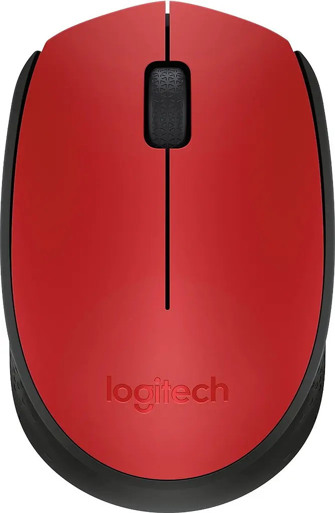Миша Logitech M171 Wireless Mouse red/black (910-004641) - фото 5