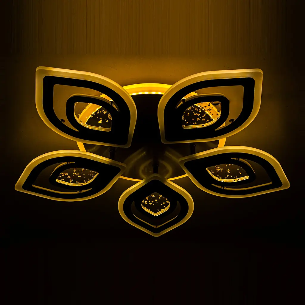 Люстра светодиодная Valeso V K29132-5 1 GD с пультом - фото 5