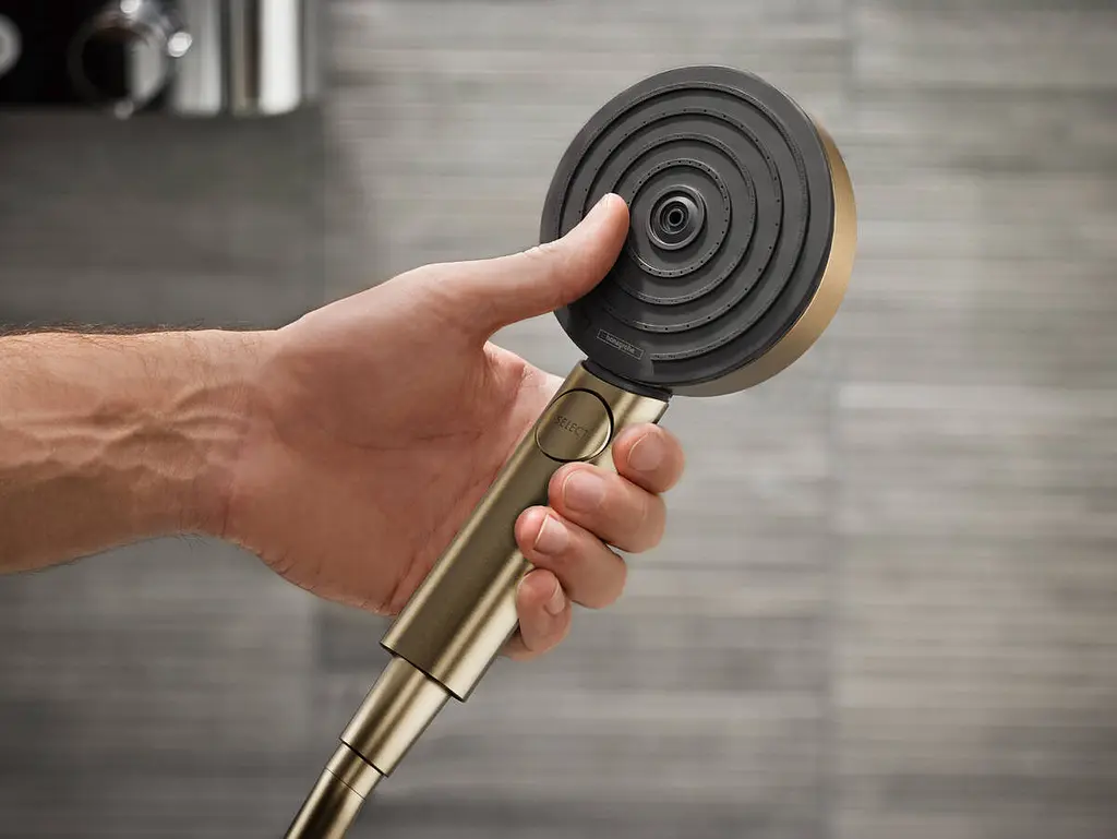 Ручний душ Hansgrohe Pulsify Select Relaxation EcoSmart brushed bronze 24111140 - фото 4