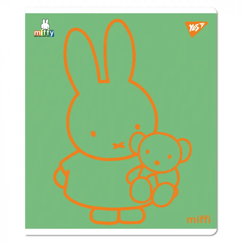 Набір зошитів для записів А5 Yes Miffy 12 аркушів в косу лінію 10 шт. (767501) - фото 5