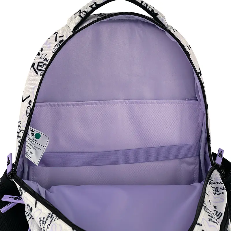 Рюкзак GoPack Teens 162M-1 Чорно-молочний (GO26-162M-1) - фото 13