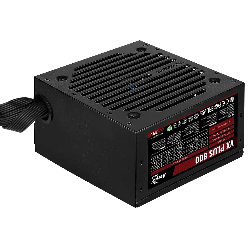 Блок питания AeroCool VX Plus Stealth 800 (ACPN-VS80AEY.12) 800 Вт - фото 3