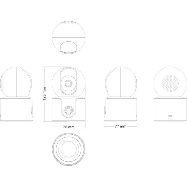 Камера відеоспостереження бездротова Xiaomi Mi Smart Camera C500 Dual BHR8755EU - фото 6