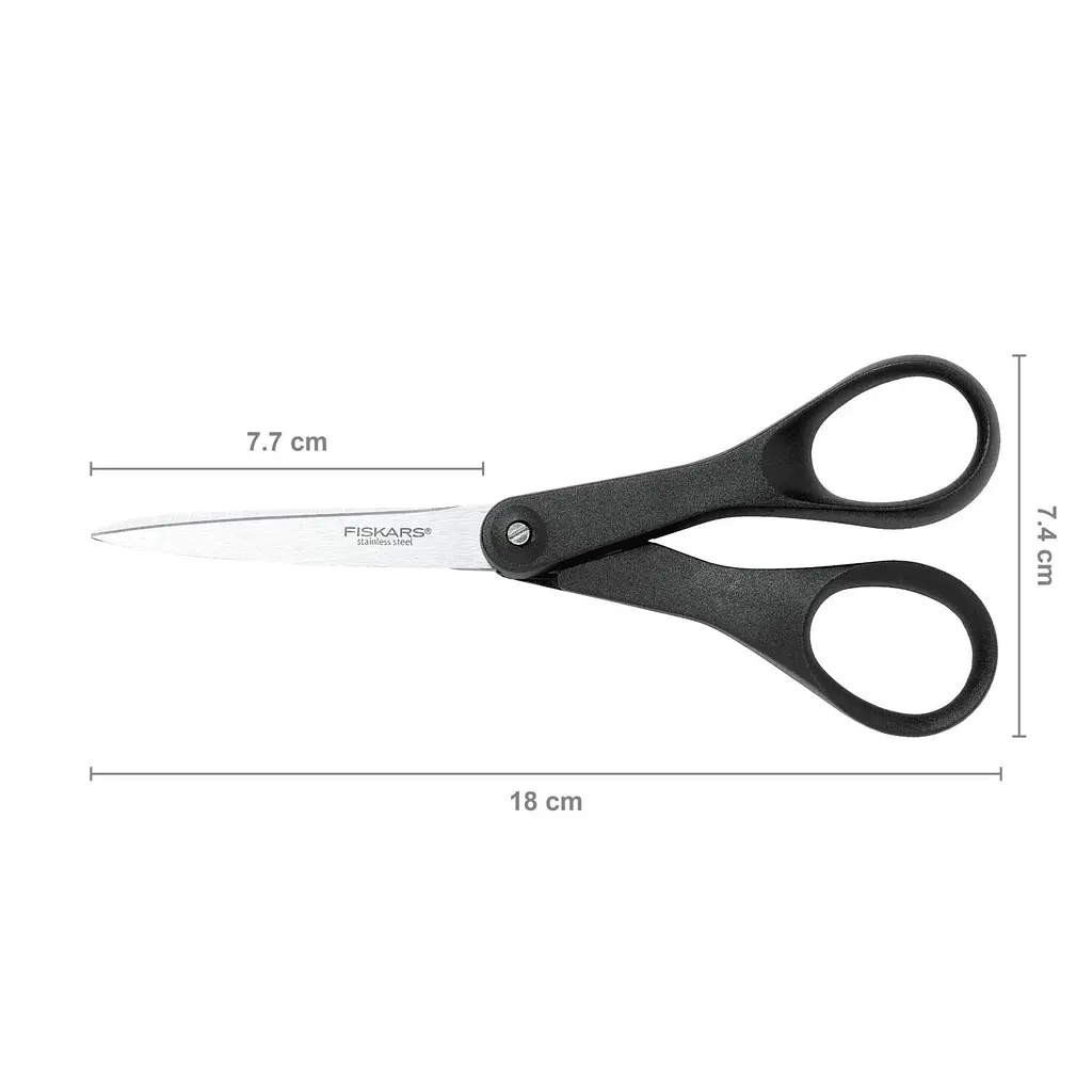 Ножиці Fiskars Essential для нарізування пергаментного паперу 18 см (1023818) - фото 2