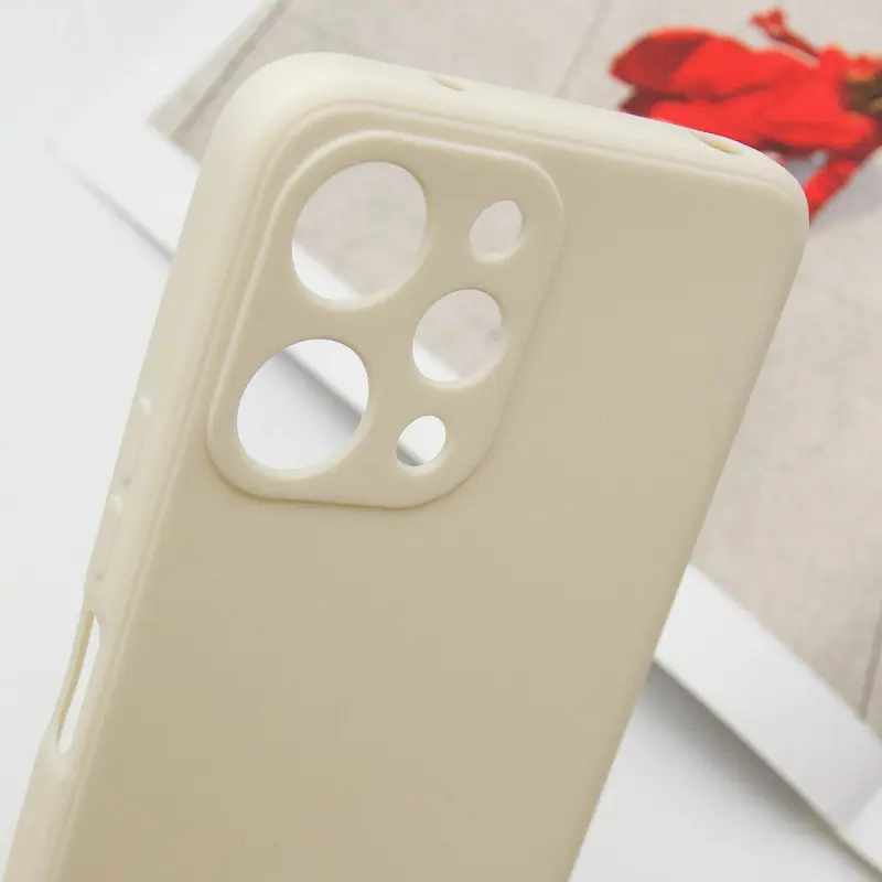 Силіконовий чохол Epik Candy Full Camera для Xiaomi Redmi 12 Бежевий / Antique White - фото 5