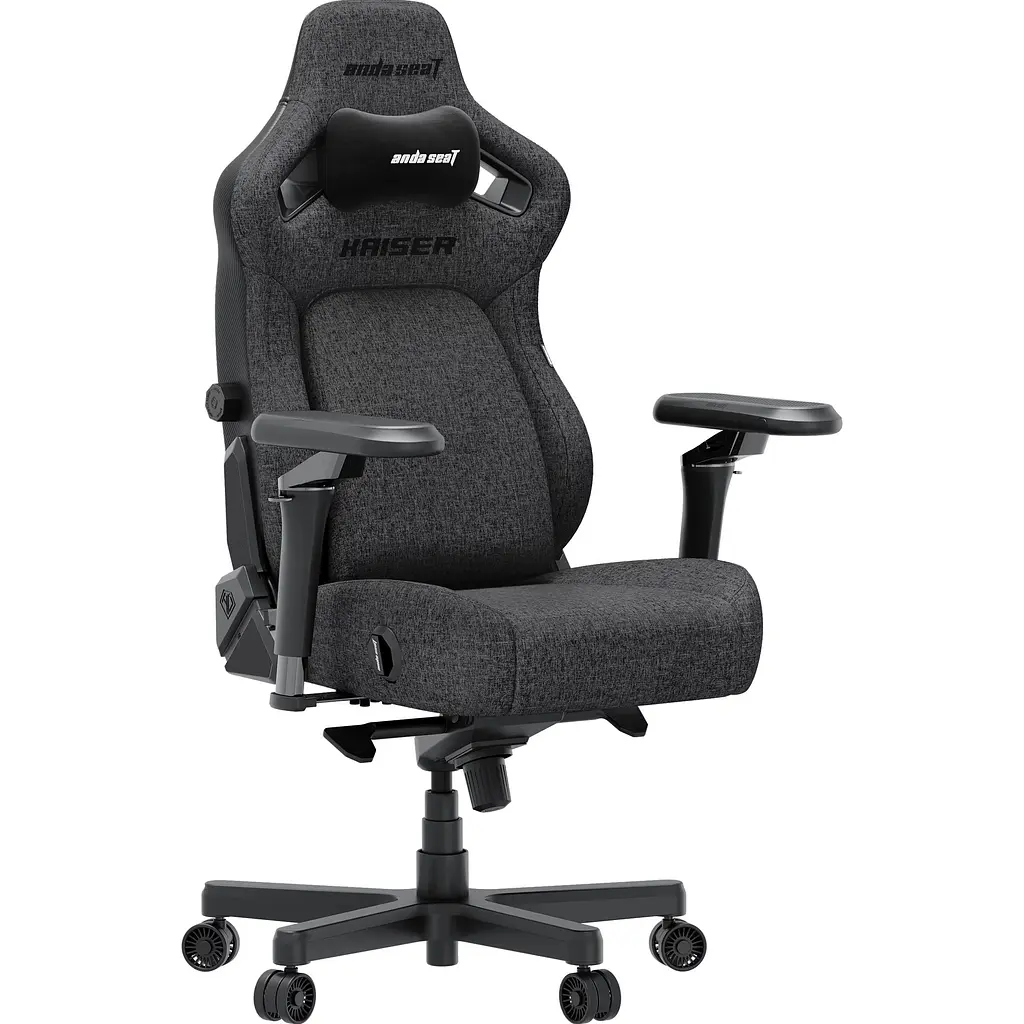 Геймерское кресло Anda Seat Kaiser 4 V2 XL Dark Grey Fabric (AD12YDDC-XLL-20-GB-CF-03) [148754] - фото 2