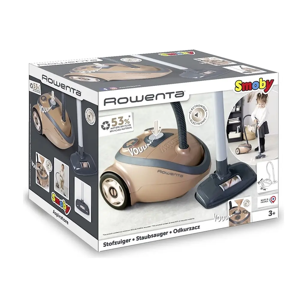 Ігровий набір Smoby Пилосос Ровента зі звуковим ефектом (7600330222) - фото 2