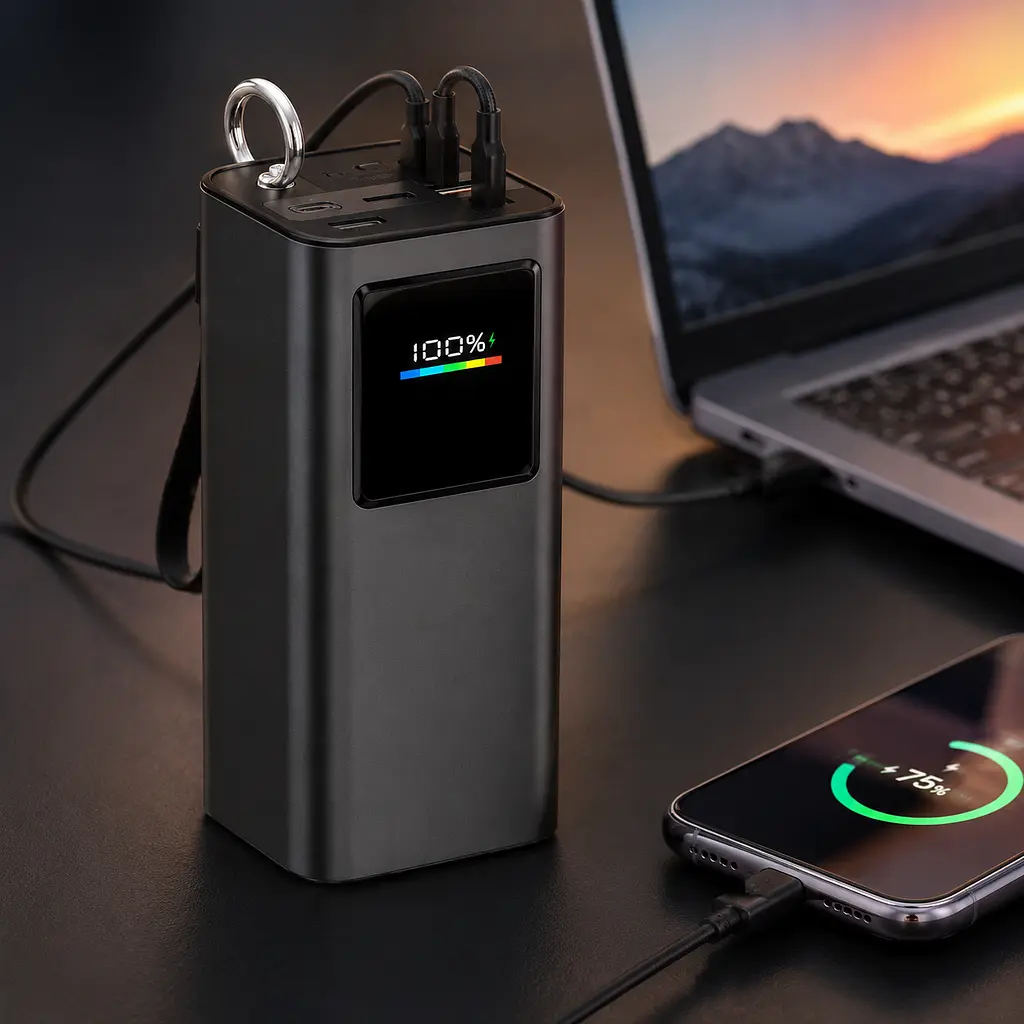 PowerBank Neobatta N-918 20000 mAh 100W / Портативний зарядний пристрій 20000 mAh - фото 2