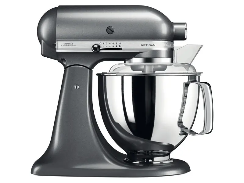 Кухонна машина KitchenAid Artisan 5KSM175PSEMS з відкидним блоком 4.8 л «Срібний медальйон»