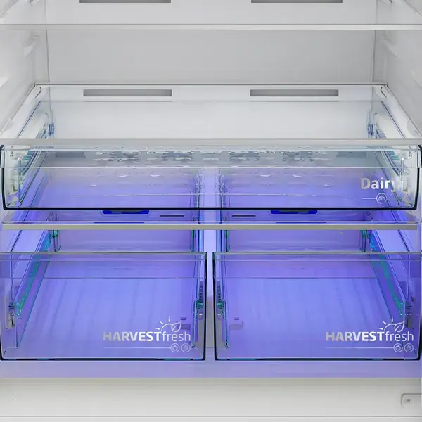Холодильник Beko з нижн. мороз. 193x83x76 холод.відд. 400 л мороз.відд. 170 л 2дв. А+ NF HarvestFresh інвертор нерж - фото 7