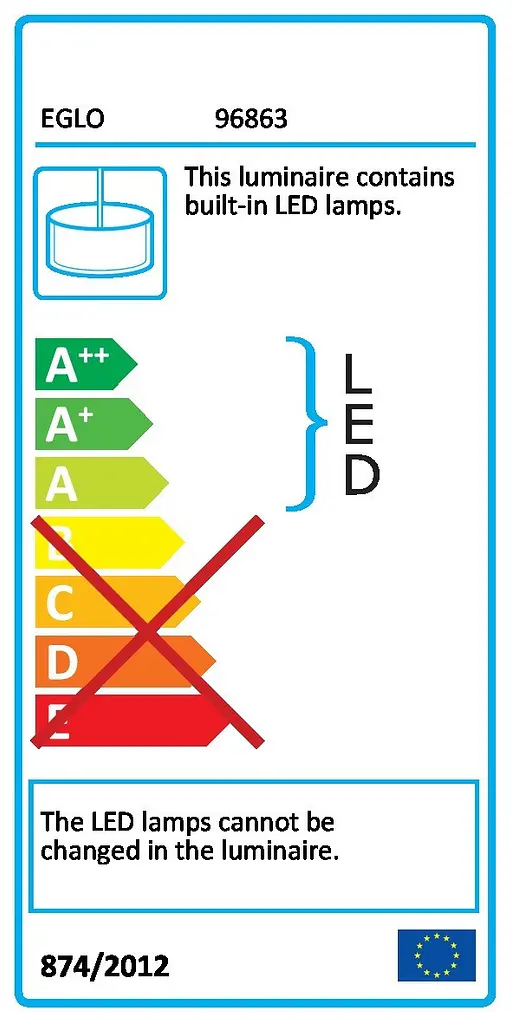 Люстра Eglo 96863 MANRESA - фото 2