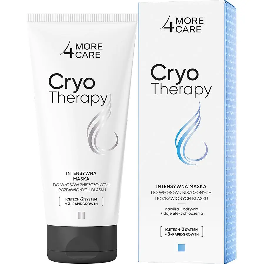 Маска для волос More4Care Cryo Therapy Intensive Mask для поврежденных и тусклых волос 200 мл  - фото 3