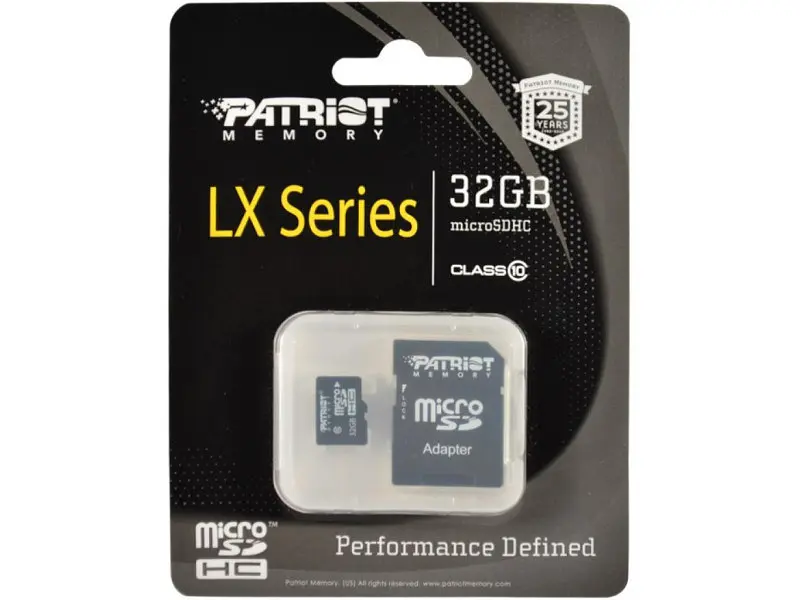 Карта пам'яті Patriot microSDHC class 10 + SD Adapter 32 GB (PSF32GMCSDHC10) - фото 4