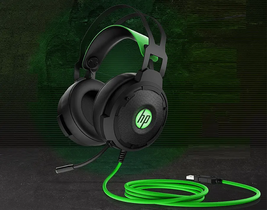Гарнітура ігрова HP Pavilion Gaming 600 USB Black (4BX33AA) - фото 8