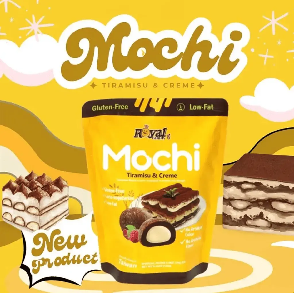 Моті Royal Family Mochi Tiramisu Creme 12шт 180г - фото 6