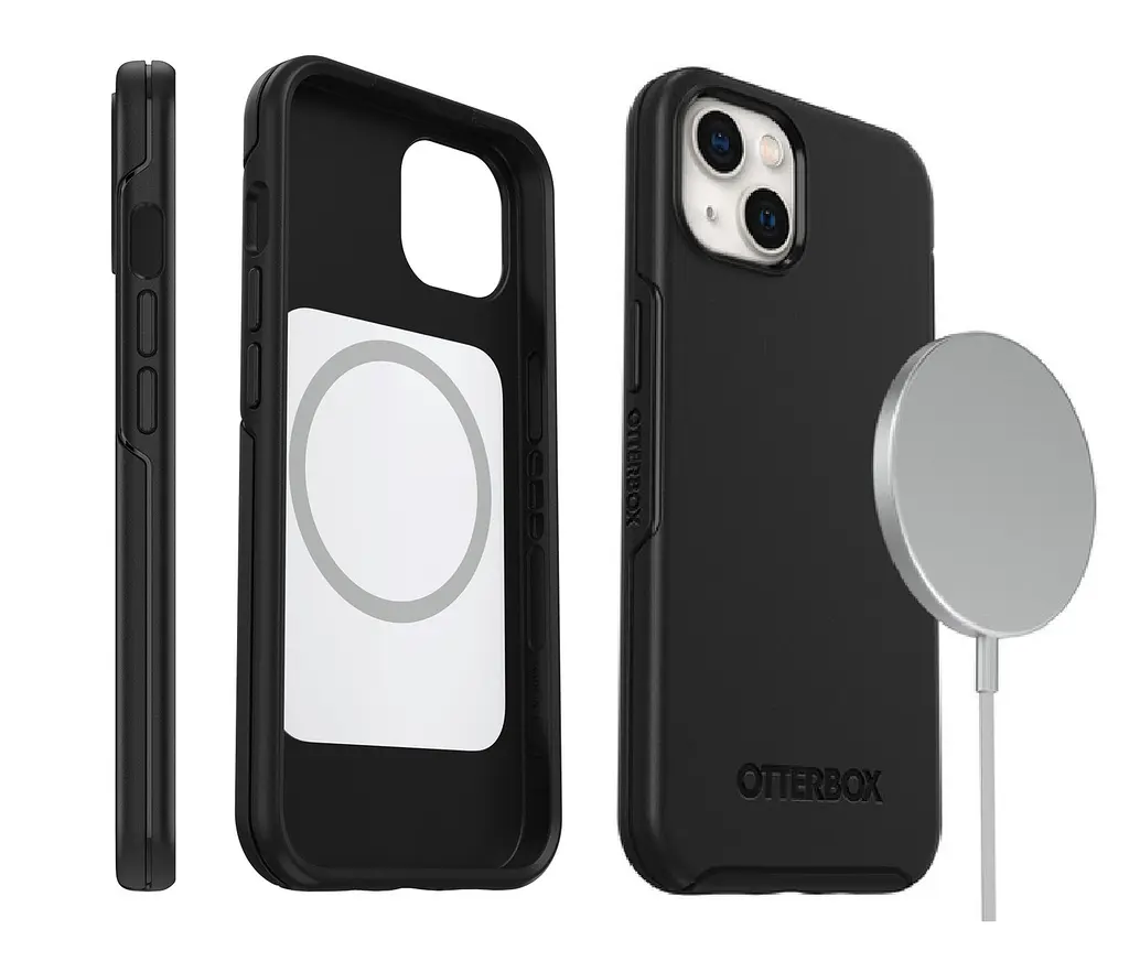 Чохол протиударний OtterBox Symmetry Plus MagSafe 77-85616 для iPhone 13 (6.1") Black - фото 7
