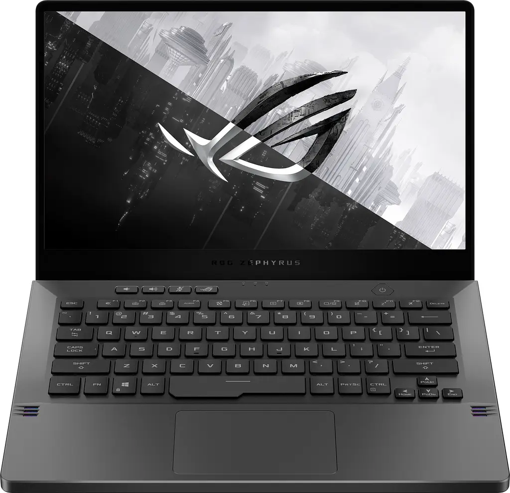Ноутбук ASUS ROG Zephyrus G14 GA401QM-HZ335 14FHD IPS/AMD R7-5800HS/16/512F/NVD3060-6/noOS/Gray (90NR05S3-M08630) - фото 3