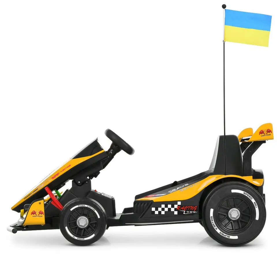 Дитячий електромобіль Електрокарт Kart M 6322EBLR-6 до 50 кг - фото 4